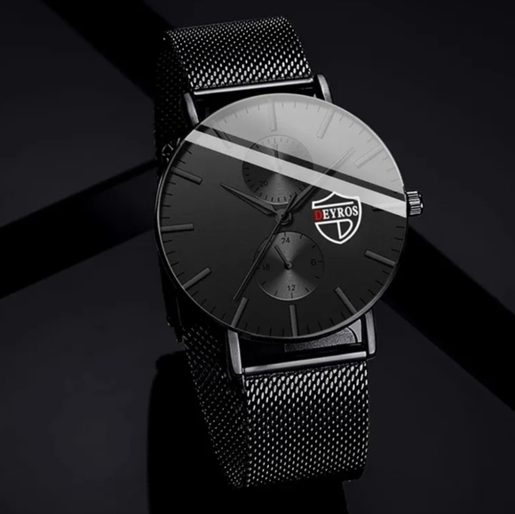 Black Quartz Watch - Picture 4 of 8